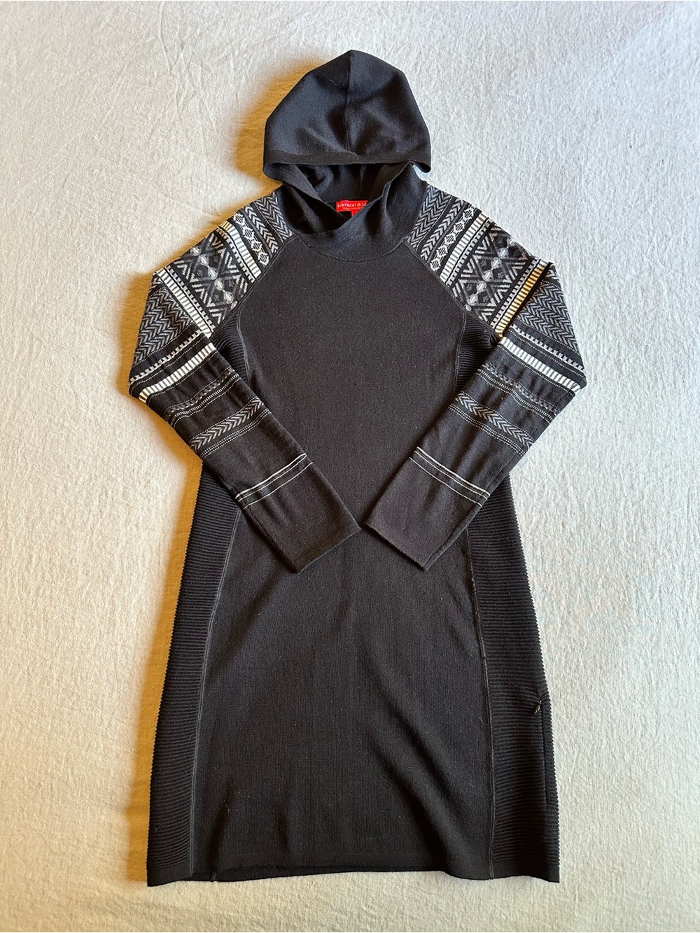 Krimson Klover Hooded Sweater Dress